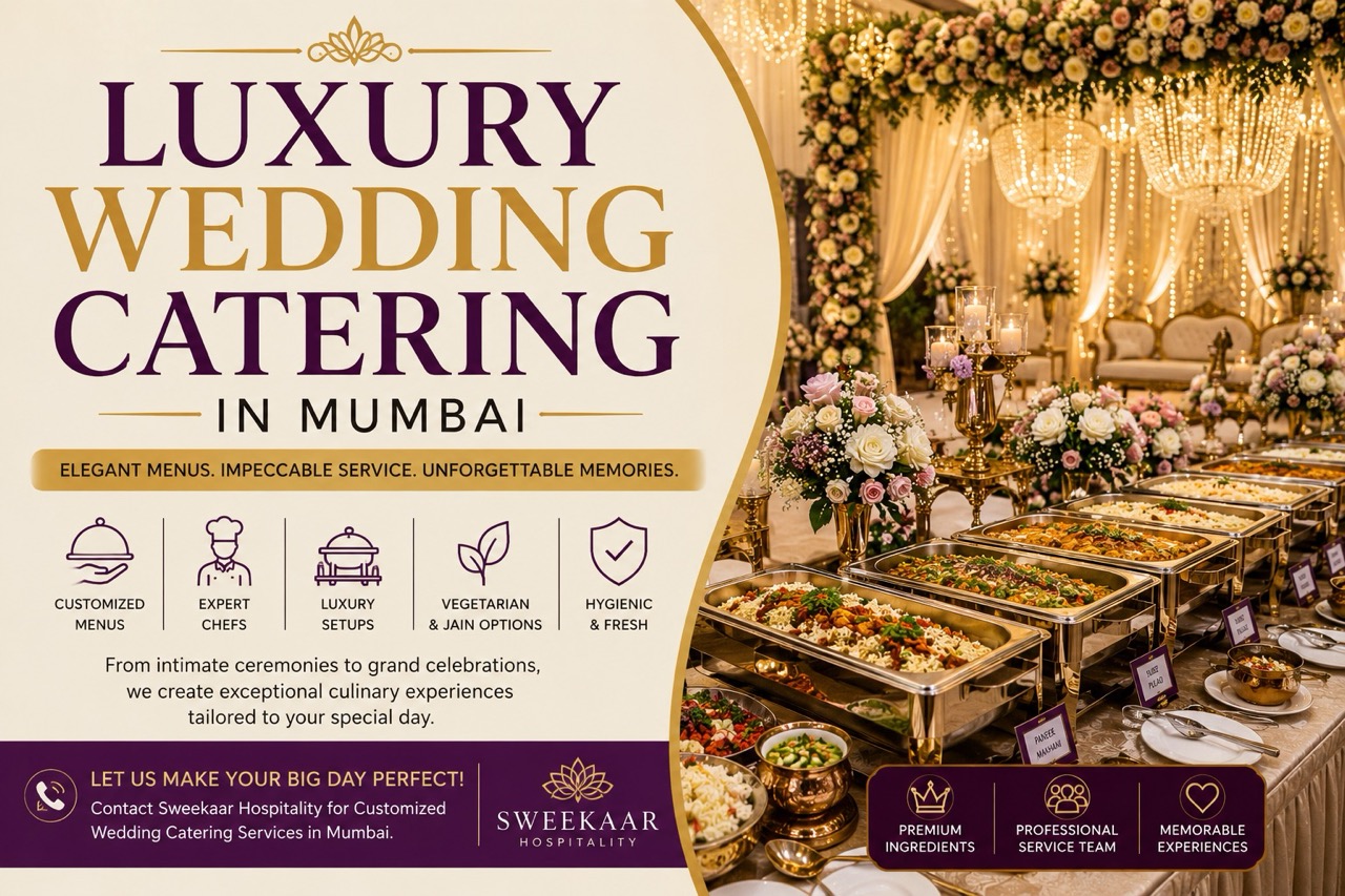 luxury wedding catering in Mumbai