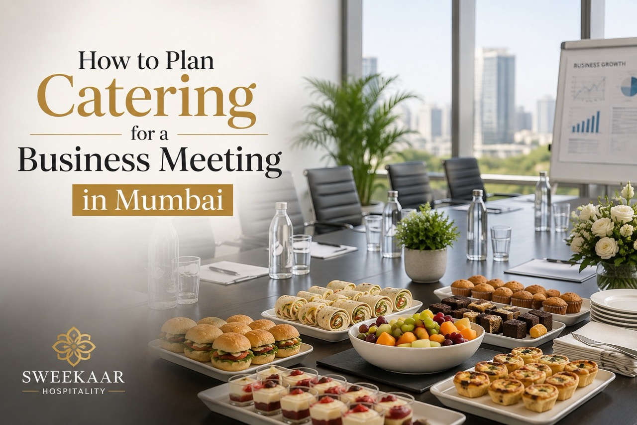 Business meeting catering in Mumbai