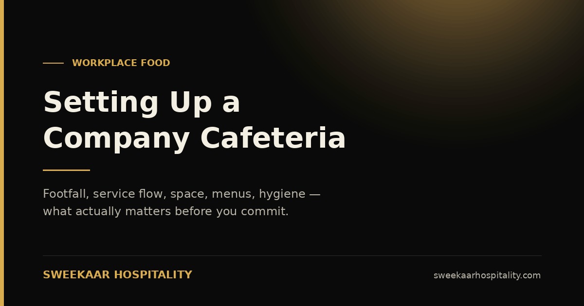company cafeteria